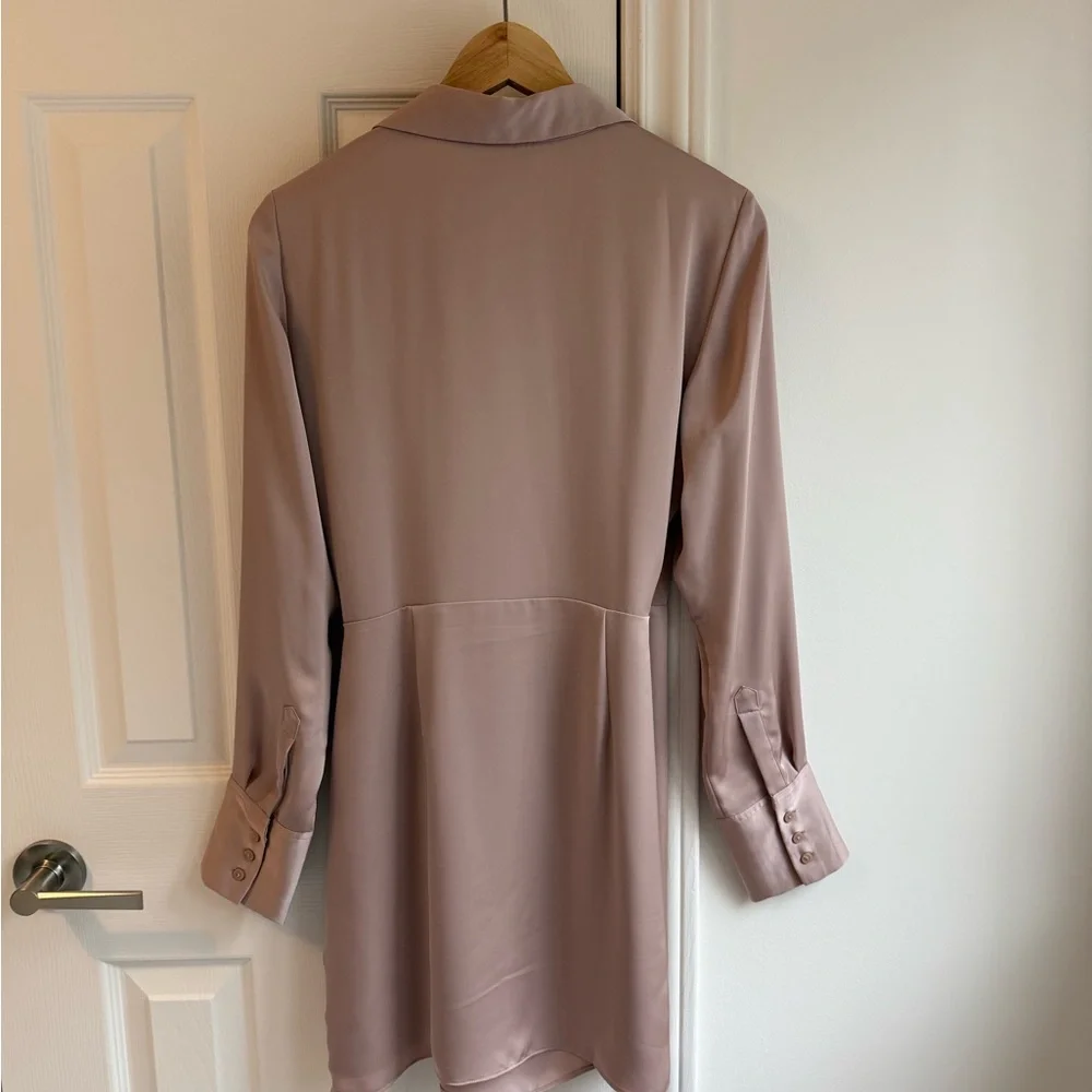 Aritzia Babaton Larchmont Satin Dress - Picture 4 of 5